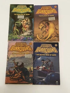 John Carter of Mars Burroughs MARTIAN TALES 4 VOL PB Books (3-6) - Picture 1 of 7