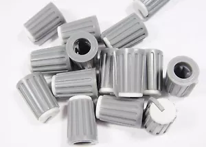 10x Drehknopf knopf 6mm abgeflachte Achse #13-14/7 - Bild 1 von 3