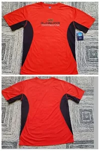 NEW Oklahoma State Cowboys OSU Orange/Black Poly Shirt-Size L-NCAA By KA Inc. - Picture 1 of 10