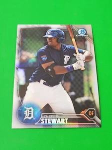 Christin Stewart 2016 Bowman Chrome Draft Refractor, #BDC-141, Detroit Tigers - Bild 1 von 2