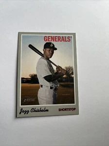 2019 Topps Heritage Minor League Jazz Chisholm 105 Jackson Generals - Picture 1 of 1