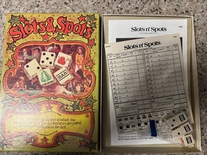 Slots & Spots Dice Game 1975 Collectors Series Classic Games Casino Vintage RARE - Picture 1 of 1