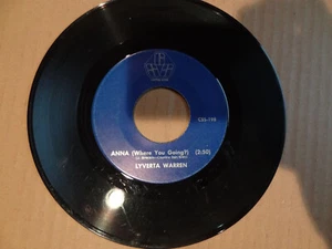Lyverta Warren 45 RPM 7" You Can't Break The The Chains of Love CSS label EX - Picture 1 of 4