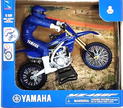 1:12 YAMAHA YZF450 Toy Model 2022 with Rider - Image 1 of 2