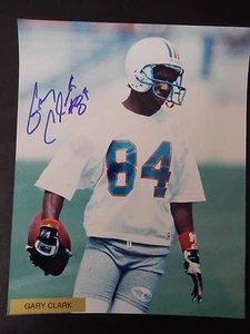 Gary Clark Autographed 8" X 10" Photograph - Picture 1 of 2