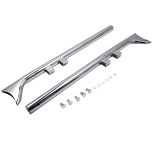 36" Fishtail Exhaust Slip On Muffler for Harley Touring Electra Road Glide 95-06 - Picture 1 of 12