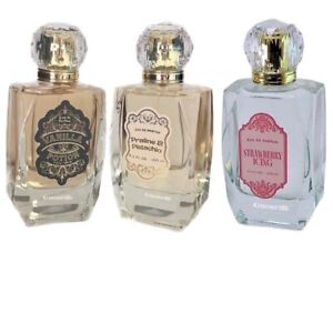 Tru Fragrances Perfume Trio Vanilla Potion Praline & Pistachio Strawberry Icing