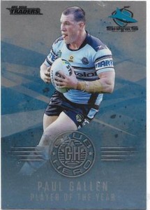 2018 NRL Traders Club Heroes (CH 7) Paul GALLEN Sharks
