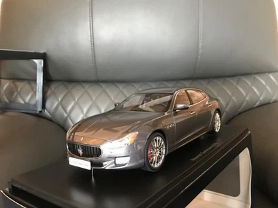 AUTOART 1/18 MASERATI QUATTROPORTE GTS MARATEA GREY  75806 - Image 1 of 4