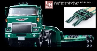 Tomica LV Neo LV-N173b Hino HH341 Green Trailer 1/64 Japan - Image 1 of 3
