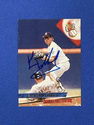Kurt Stillwell #124 1993 Fleer Ultra Autograph Padres Auto Card MLB Signed - Image 1 of 2