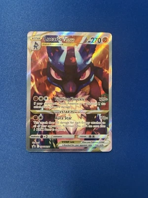 Lucario VSTAR SWSH291 SWSH: Sword & Shield Promo Cards Holo - Image 1 of 2