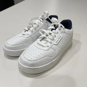 Nautica boys' logo lace-up sneaker 13 - Picture 1 of 6