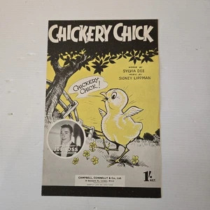 Chickery Chick – 1940s Joe Loss Sheet Music by Sylvia Dee & Sidney Lippman - Picture 1 of 5