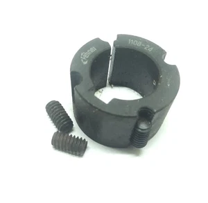 FENNER 1108 TAPER LOCK BUSHING METRIC 24mm BORE SHAFT / LOT OF 4 - Picture 1 of 9