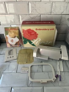 HUSQVARNA ROSE EMBROIDERY UNIT FOR VIKING FORSCANDINAVIA 300 400 ROSE 600 & 605 - Picture 1 of 13