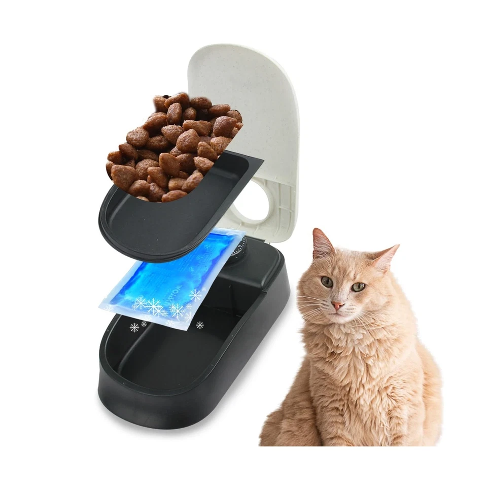 Pawise Automatic Pet Feeder for Dogs and Cats Food Dispenser Station Single
