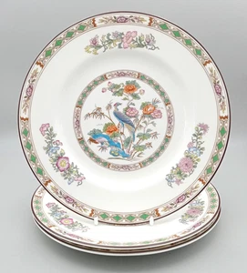 Wedgwood Kutani Crane - 3 x 8" Lunch, Starter or Dessert Plates - lightly used - Picture 1 of 5