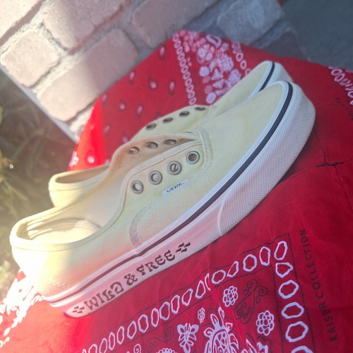 Scarpa da skate Vans Parks Project "Wild & Free" giallo chiaro donna 7 5 NO lacci