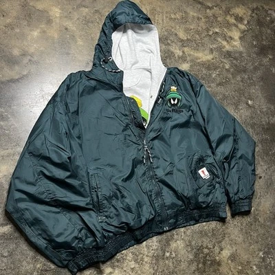 vintage reversible marvin the martian six flags windbreaker - Image 1 of 4