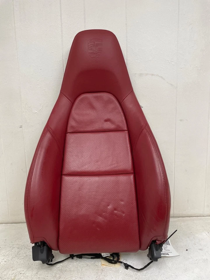 2013-2014 PORSCHE BOXSTER FRONT LEFT UPPER CUSHION SEAT CARRERA RED OEM Foto 1 de 4