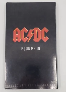 AC/DC - Plug Me In Collectors Edition 3 DVD Set - With Booklet - Free Shipping - Picture 1 of 6