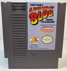 A Boy and His Blob: Trouble on Blobolonia NES Cartridge