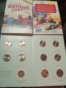 Australia 2025 Colour UNC $2 & $1 Coins Women's Weekly 11 Coin Collection Folder - Picture 1 of 9