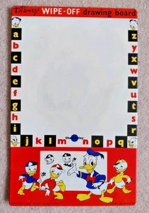1950s?	Disney wipe-off drawing board  Chad Valley  Donald Duck Huey Dewey Louie - Picture 1 of 7
