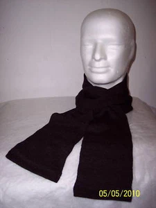 Sciarpa Singola MARRONE 100% Cotone Soft Fiammato - Imagen 1 de 1