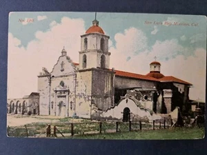 Postkarte San Luis Rey Mission, Kalifornien - Bild 1 von 2
