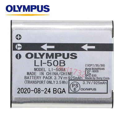 Batería Original Olympus LI-50B Para SP-720 SP-800 SZ-15 SZ-16 SZ-1 DZ-105 U-8010
