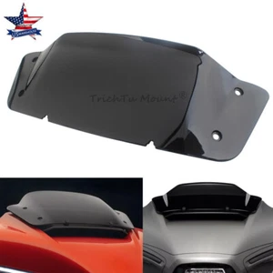 7" Black Windscreen Windshield Deflector For Harley CVO Street Glide FLHXSE 2023 - Imagen 1 de 19