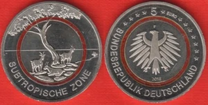 Germany 5 euro 2018 "Subtropical Zone" UNC - Picture 1 of 1