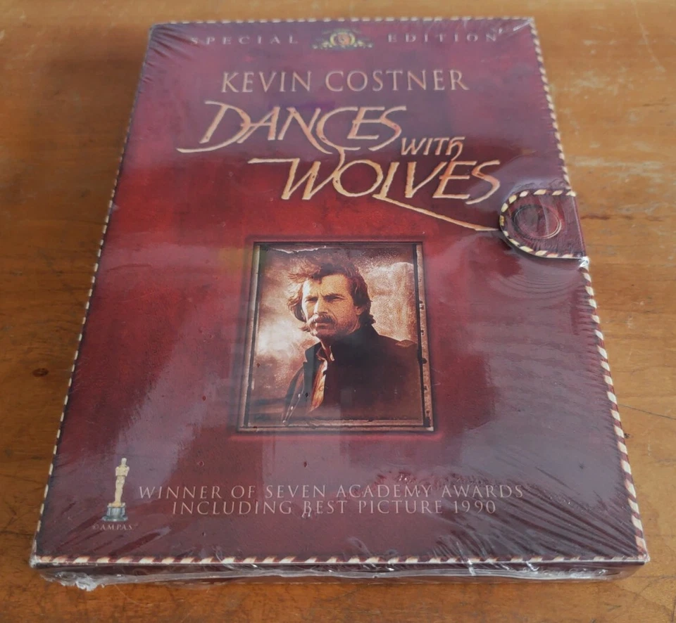 Dances With Wolves (DVD, 2003, Special Edition 236 Minutes) 1990 movie film NEW - Image 1 of 1