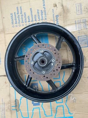 96 Honda CBR900RR CBR900 CBR 900 RR Rear Back Rim Wheel - Image 1 of 4