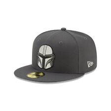 Star Wars "Mandalorian Helmet" NEW ERA 59FIFTY Hat SOLD OUT Brand New Rare 7 3/8