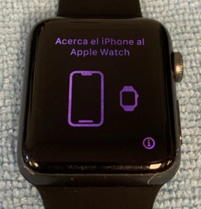 Apple Watch Series 3 42mm Gray Aluminum (Cellular + Gps) (MUST READ DESCRIPTION) - Picture 1 of 3
