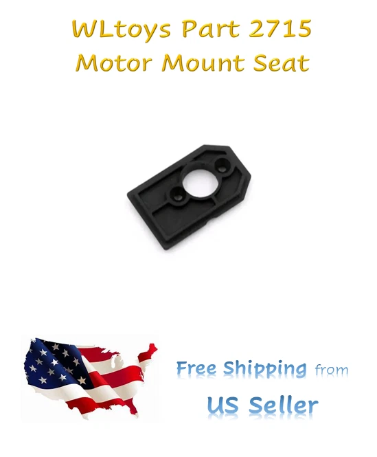 WLtoys 124008 OEM RC Car Part 2715 Motor Mount Seat SHIPS FREE from US Seller - Image 1 of 4