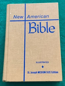 New American Bible Illustrated St. Joseph Medium Sized Edition - HC - 1992 - Foto 1 di 13
