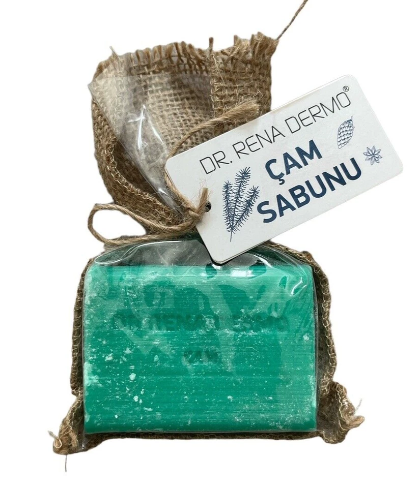 DR. RENA DERMO Naturseife Kieferteer Körperseife Hautseife Haarseife Antibakteriell Duschseife