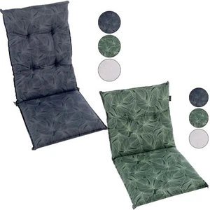Gartenstuhlauflagen Chair Cushions 8cm Thick Seatr High Backed Low Back - Picture 1 of 3