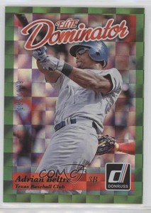 2014 Panini Donruss Elite Dominator Series 2 /999 Adrian Beltre #1