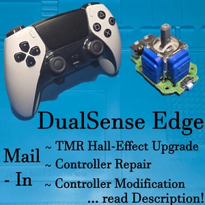 PS5 DualSense EDGE Mail-In Stick Drift Fix ~ TMR Hall-Effect Joysticks - Picture 1 of 5