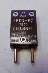 Radio militaire amateur 7800 KC FT-243 vintage cristal de quartz - Photo 1/2