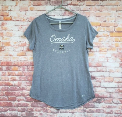 🔥 Omaha Baseball 2017 College World Series Under Armour Shirt Women's Large L - Image 1 of 4