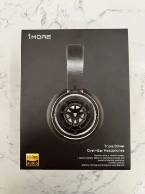 1MORE H1707 Triple Driver Over Ear Headphones (Gold) - Image 1 of 3