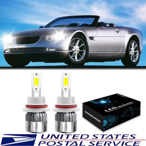 Kit de faros LED 9007 6000K blancos para CHRYSLER Sebring convertible 1996-2006 - Imagen 1 de 11