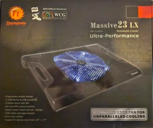 Thermaltake Massive 23 LX Laptop Cooling Pad. New - Picture 1 of 3