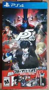 Persona 5: Take Your Heart Premium Edition (Sony PlayStation 4 2017) PS4 OHNE SPIEL - Bild 1 von 9